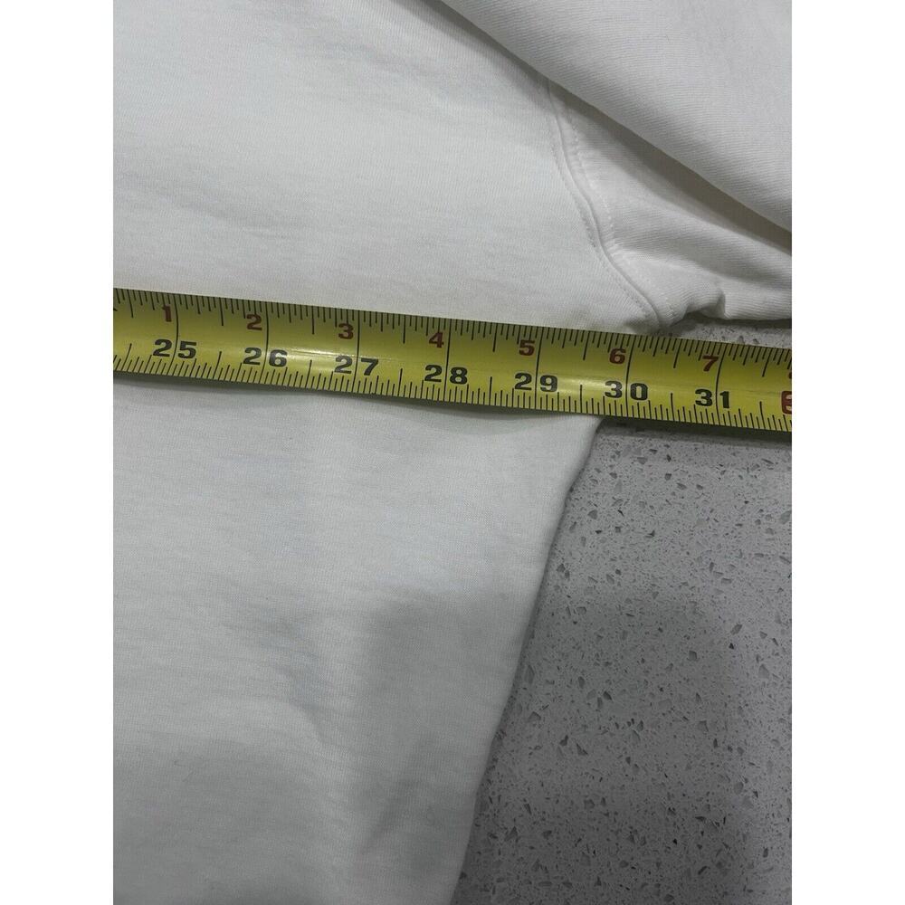 Athleta Sundown Crewneck Sweatshirt Cream Lightweight Plus Sz 1X Athleisure - Picture 6 of 9